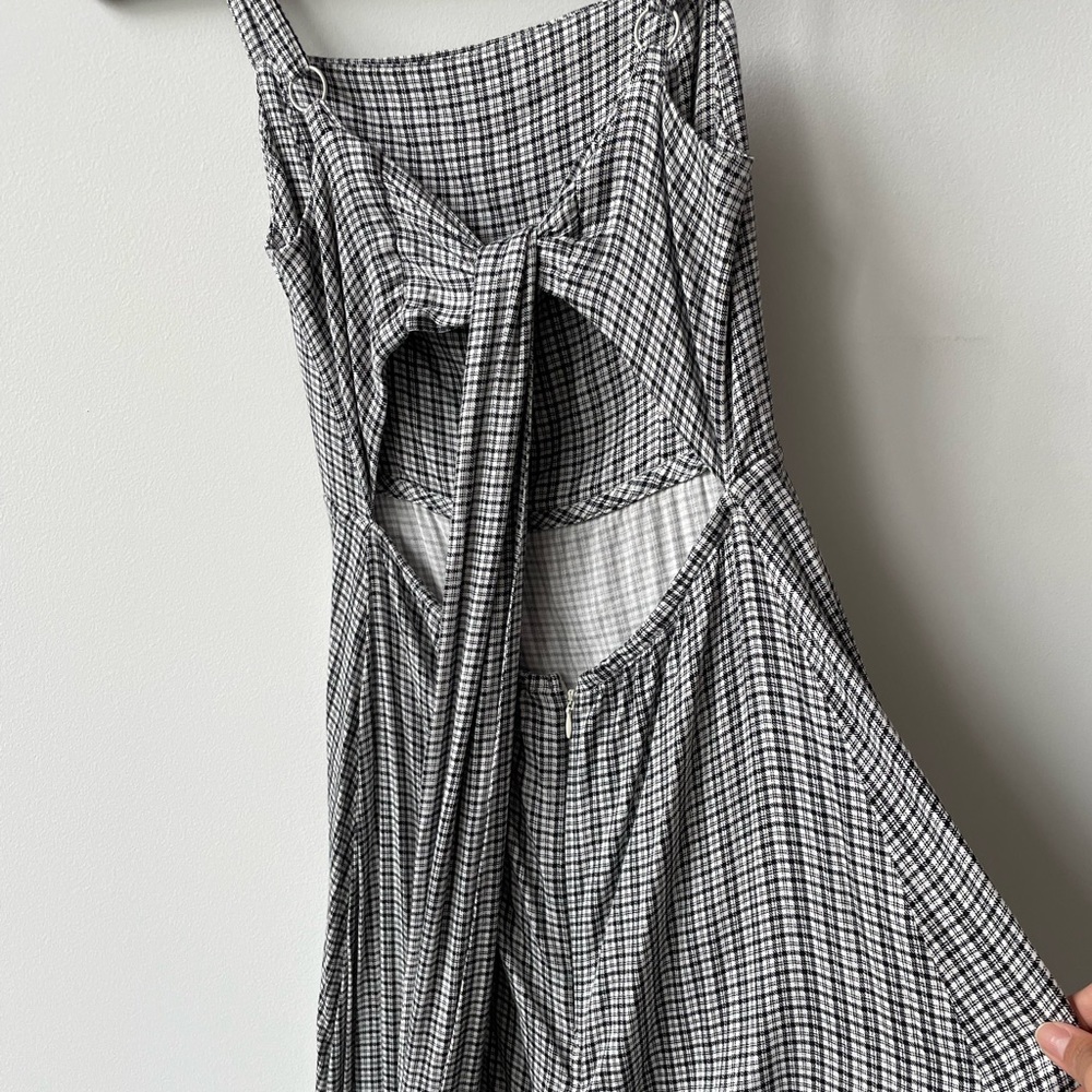 Urban outfitters maxi dress scoop back with tie